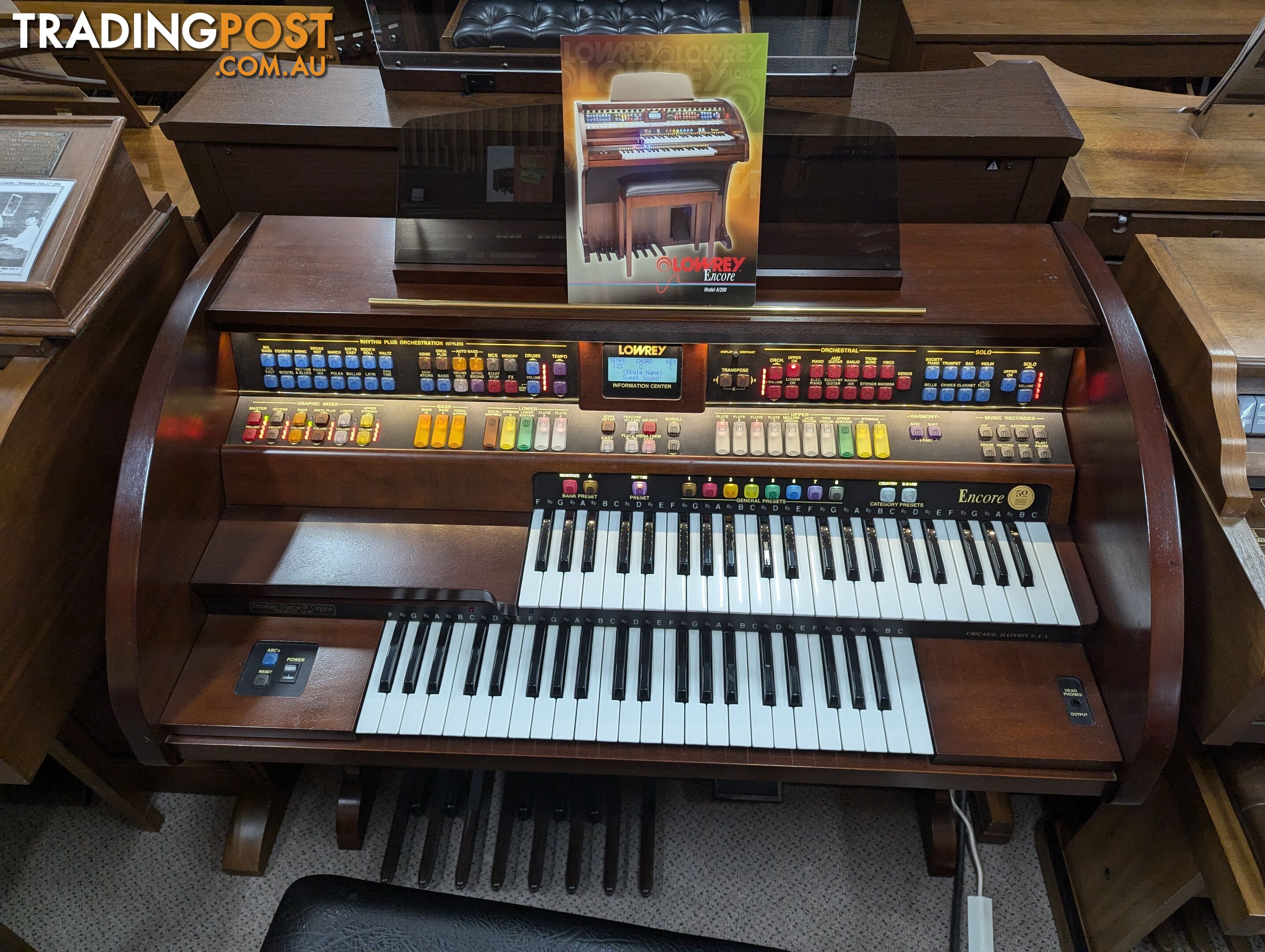 Lowrey Encore Home Organ - Model A200