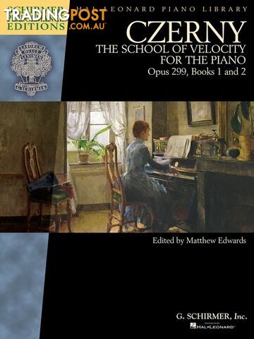 SCHOOL OF VELOCITY OP 299 BOOK ONLY