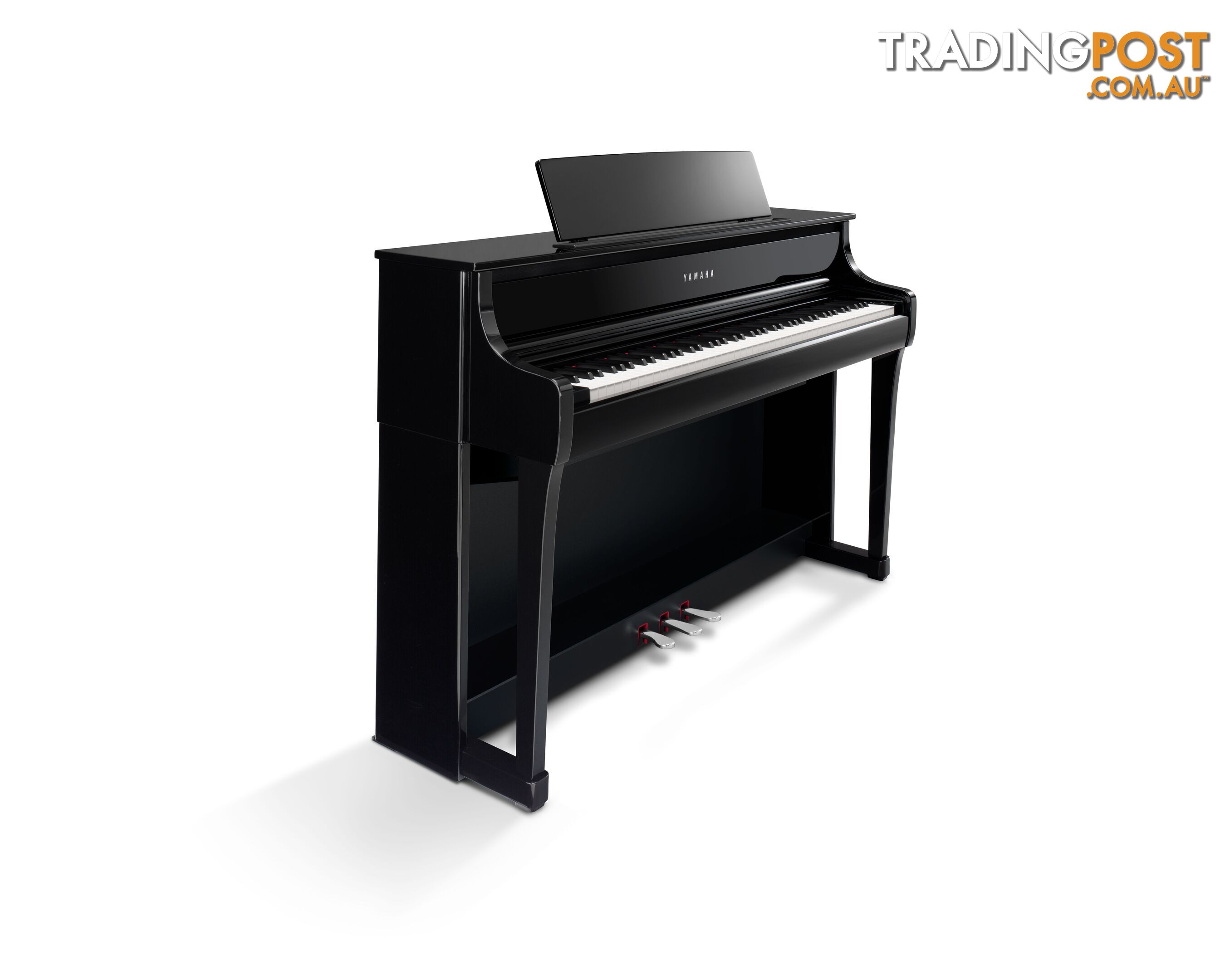 Yamaha ClavinovaDigital Piano - CLP875 Black Matt with Matching Bench