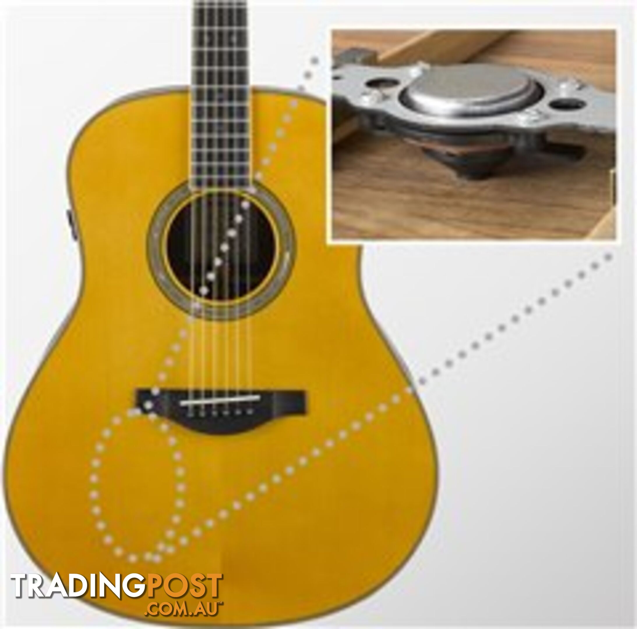 Yamaha FG-TA Trans Acoustic Guitar 