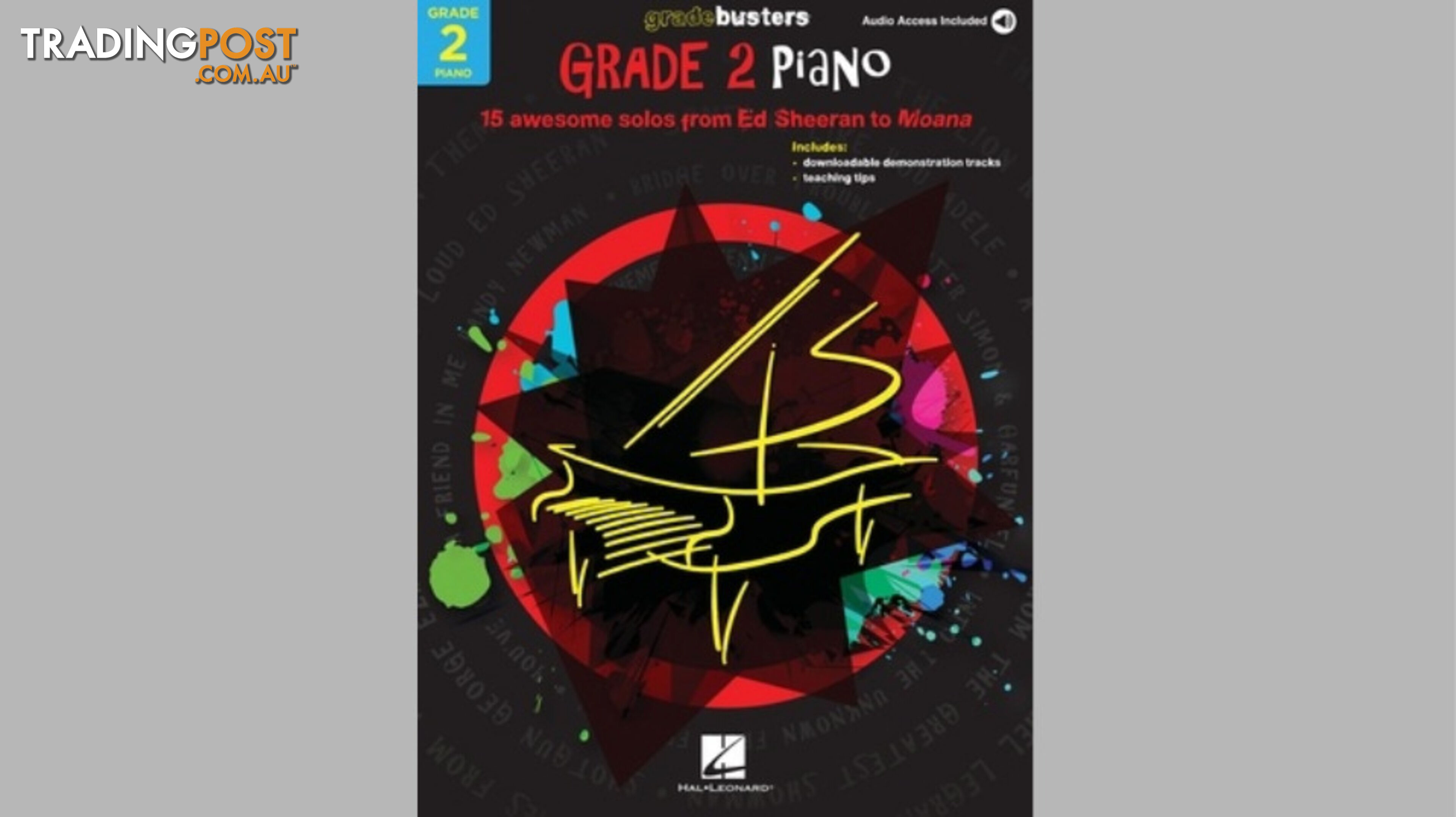 Gradebusters: Grade 2 Piano - 15 awesome solos from Ed Sheeran to Moana