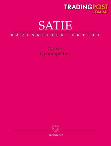 SATIE â 4 OGIVES 3 GYMNOPEDIES PNO SOLO