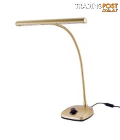 K&M LED Piano Lamp GOLD â Dimmer - photo 2 of 3