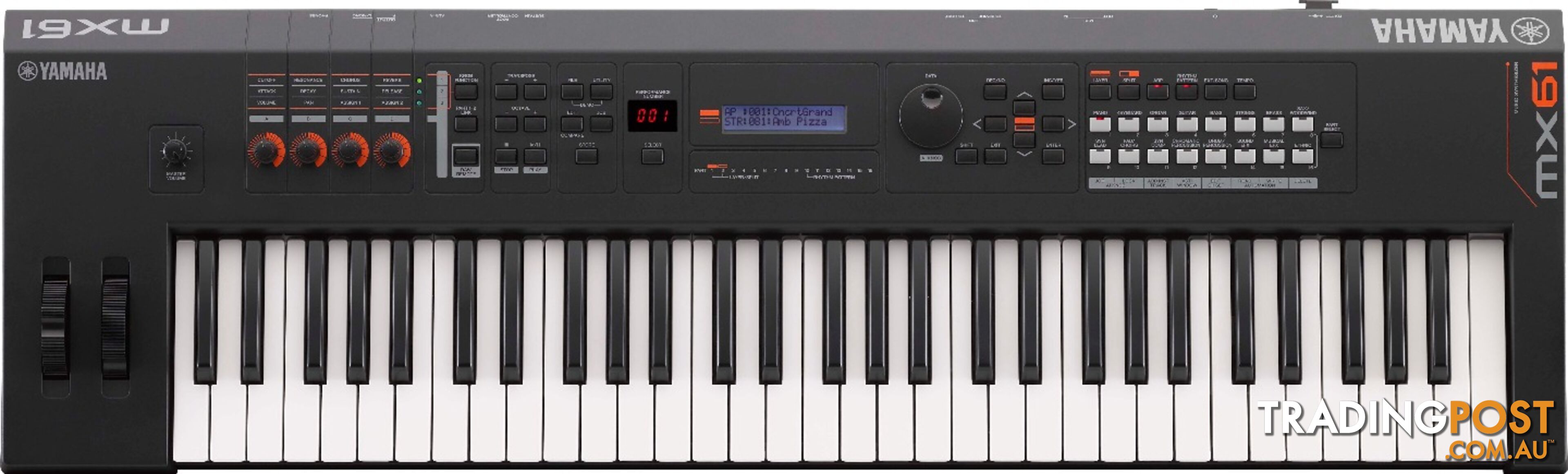 Yamaha MX Synthesizers ~ MX61_Black