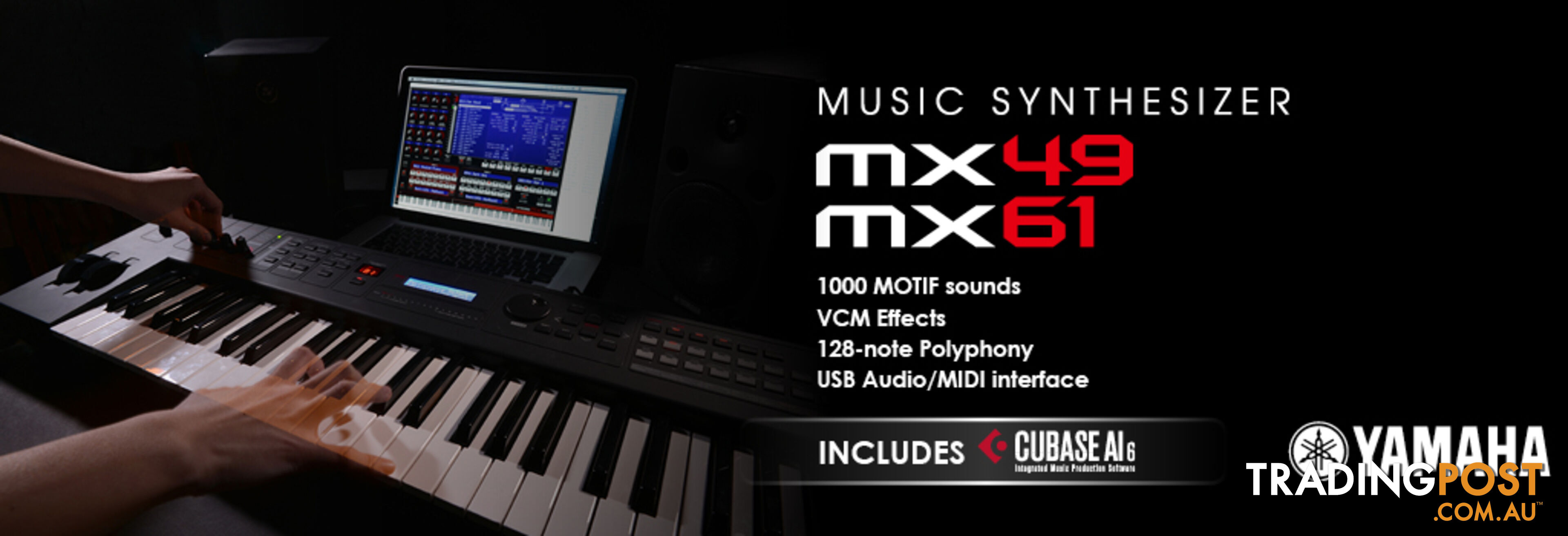 Yamaha MX Synthesizers ~ MX61_Black