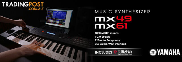 Yamaha MX Synthesizers ~ MX61_Black