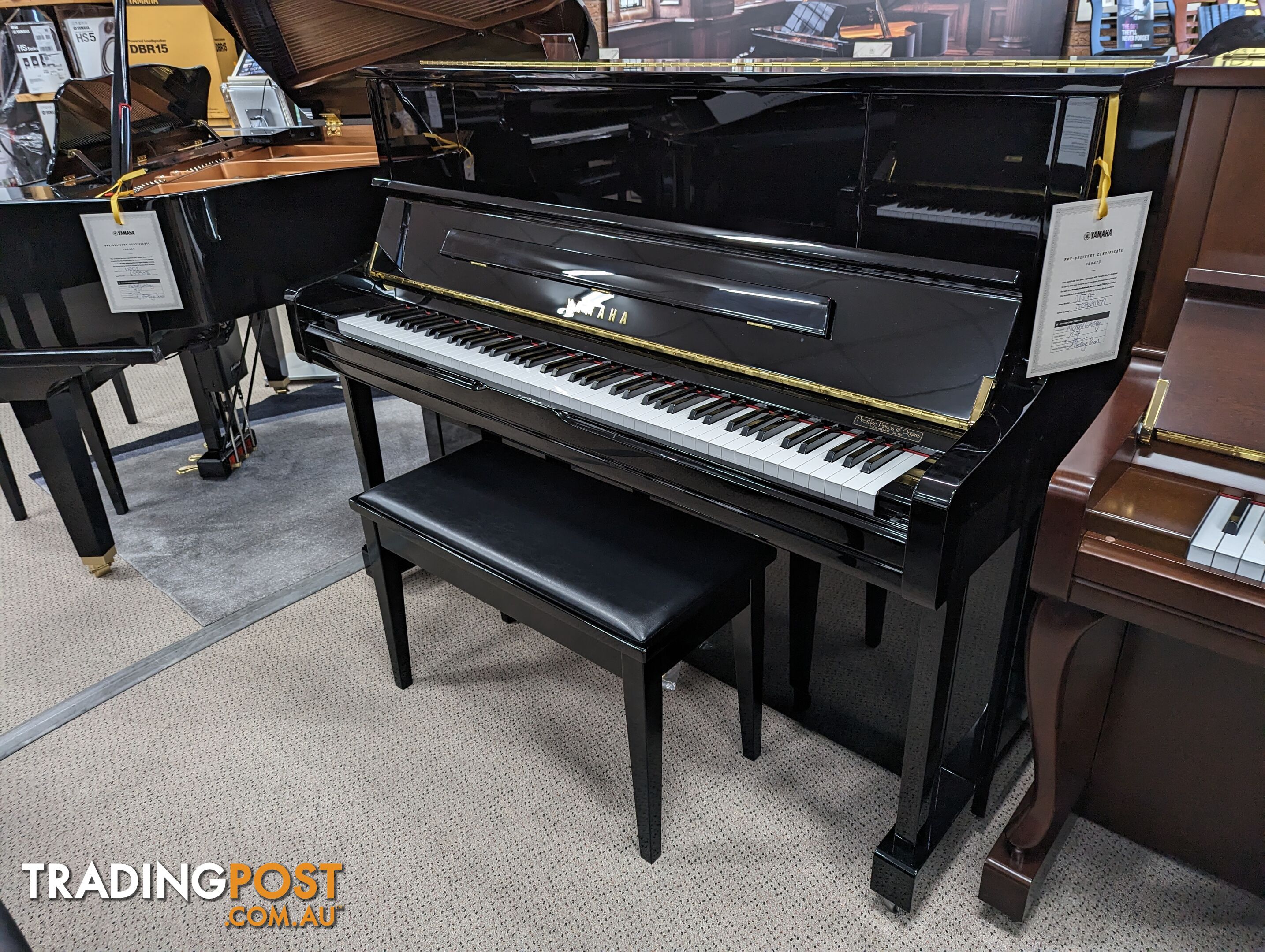   Yamaha Upright Piano U1J PE 