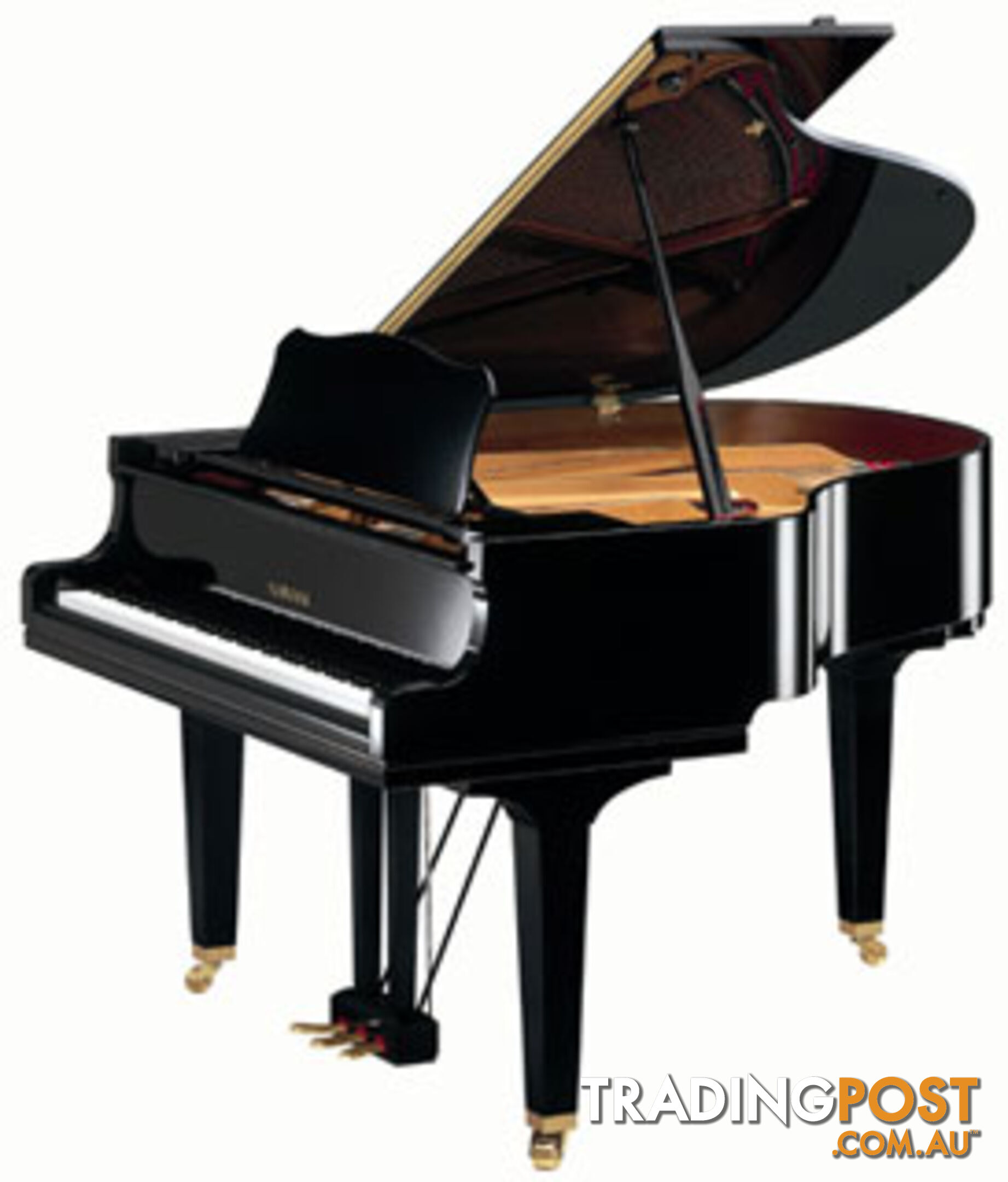  Yamaha Baby Grand Piano GC1M Ebony Polished 