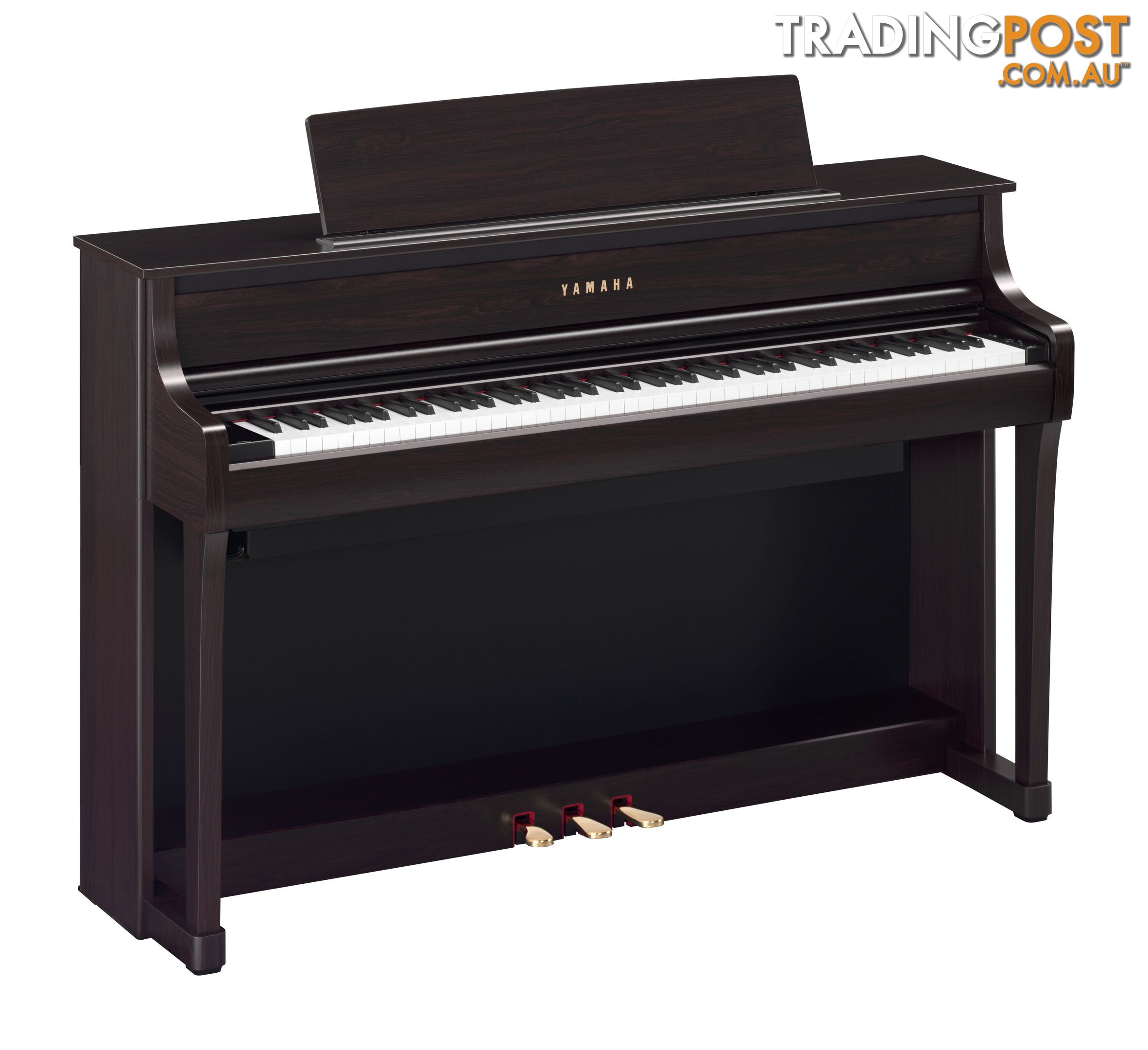 Yamaha Clavinova Digital Piano - CLP875 Dark Rosewood with Matching Bench