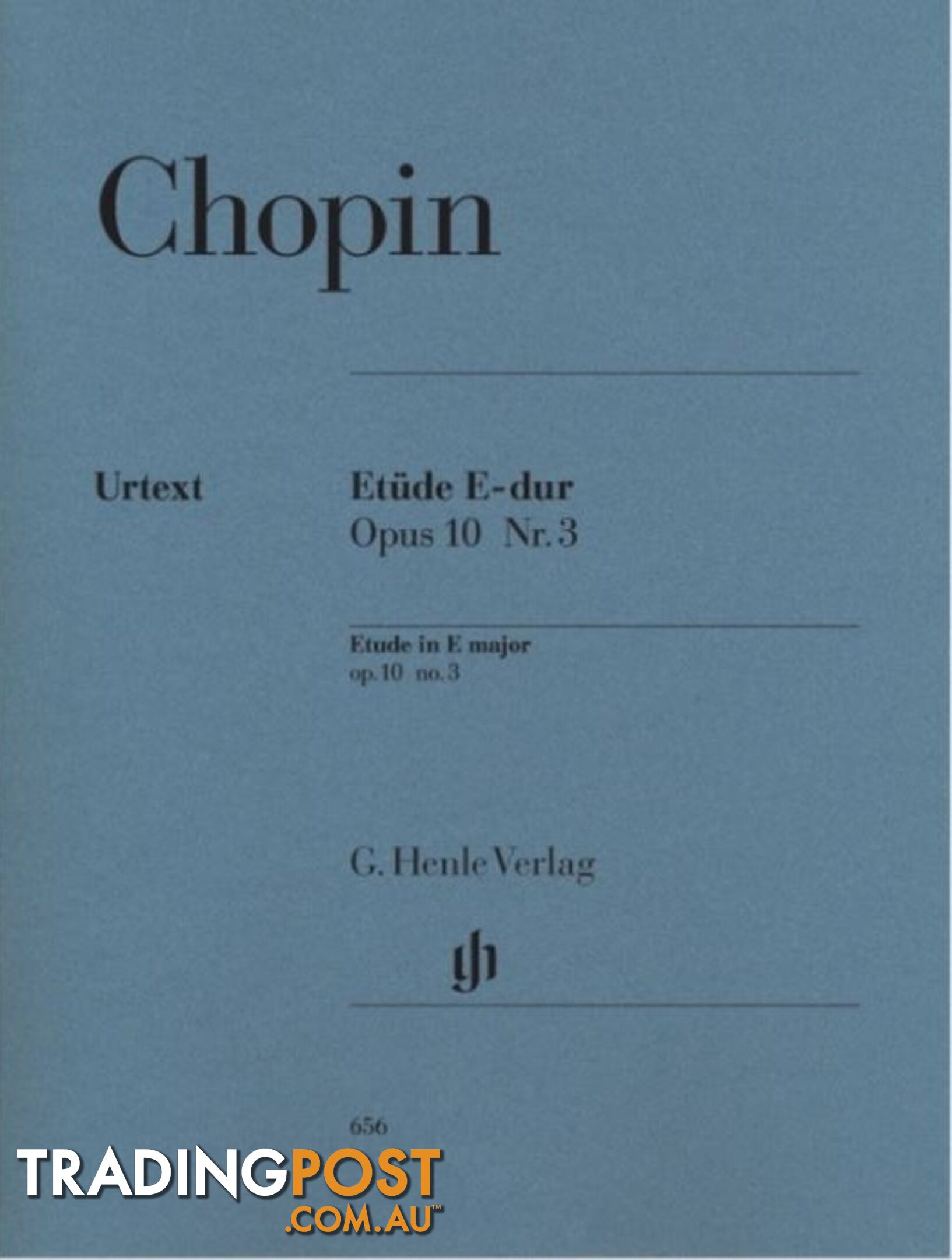 Chopin Etude E major op. 10 no. 3 piano