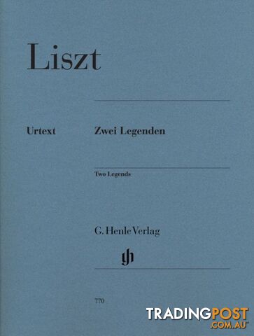 Liszt â Two Legends (piano)