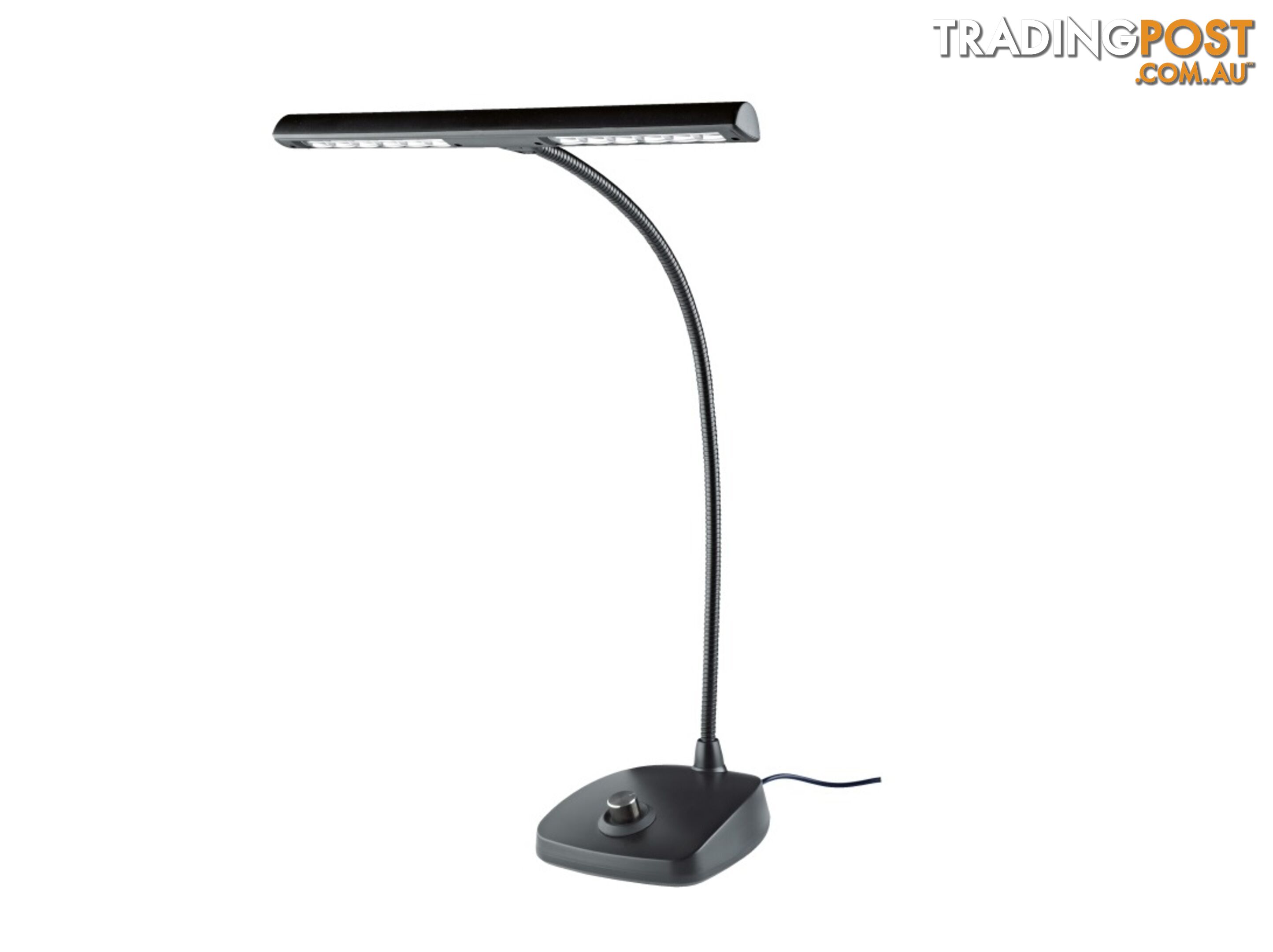 LED Piano Lamp / Light by Konig & Meyer in Black