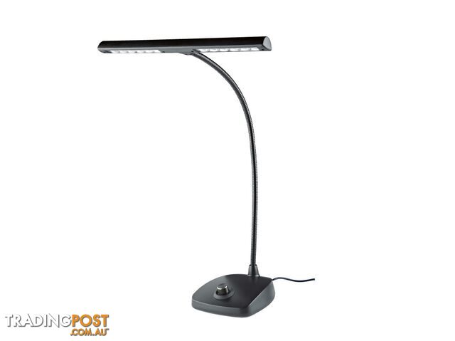 LED Piano Lamp / Light by Konig & Meyer in Black