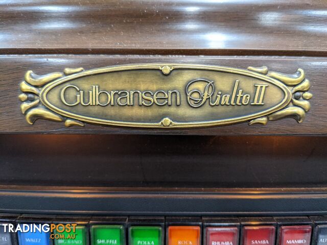 Gulbransen Rialto II Organ 6018Y ~ Sold