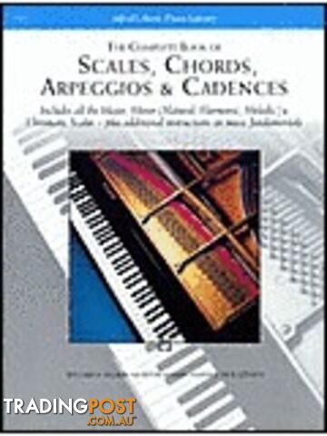 Alfredâs Basic Piano Library â Complete Book of Scales, Chords, Arpeggios &...