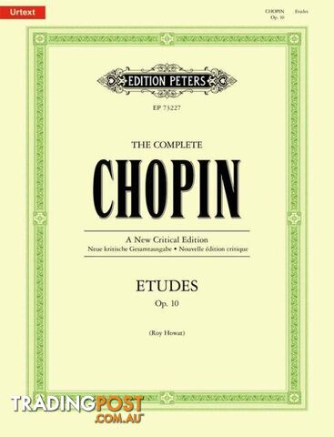 Chopin â Etudes, Op. 10- New Critical Edition (piano) - photo 1 of 1