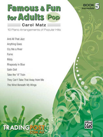 FAMOUS AND FUN FOR ADULTS POP BK5 ARR MATZ