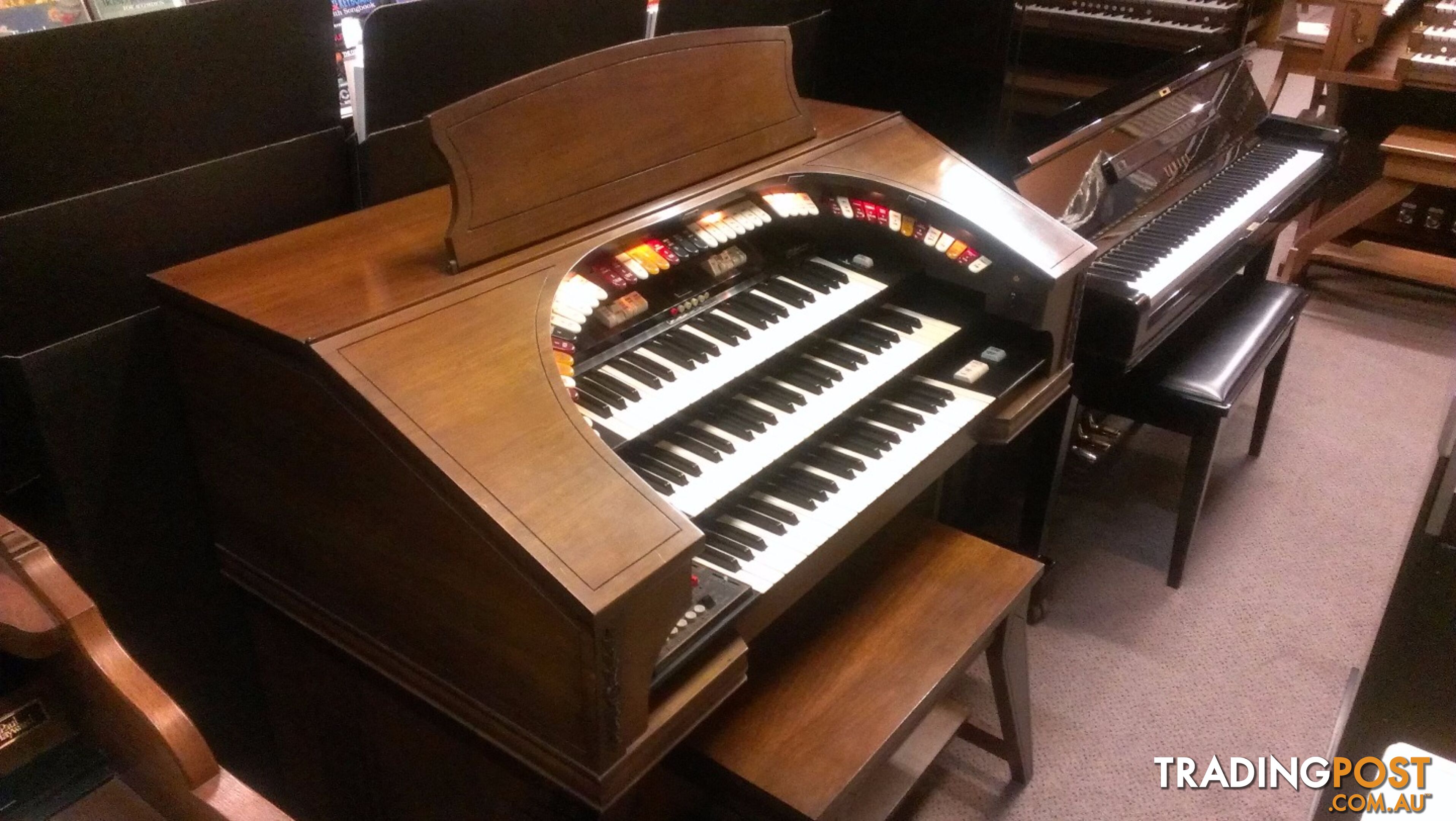 Conn 580 Theatrette Organ, Walnut  Series II ~ NOW SOLD