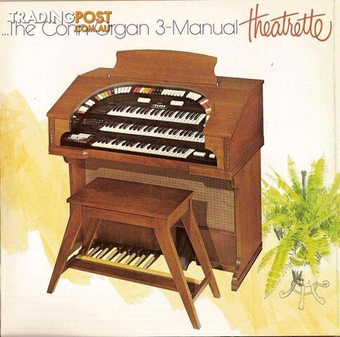 Conn 580 Theatrette Organ, Walnut  Series II ~ NOW SOLD