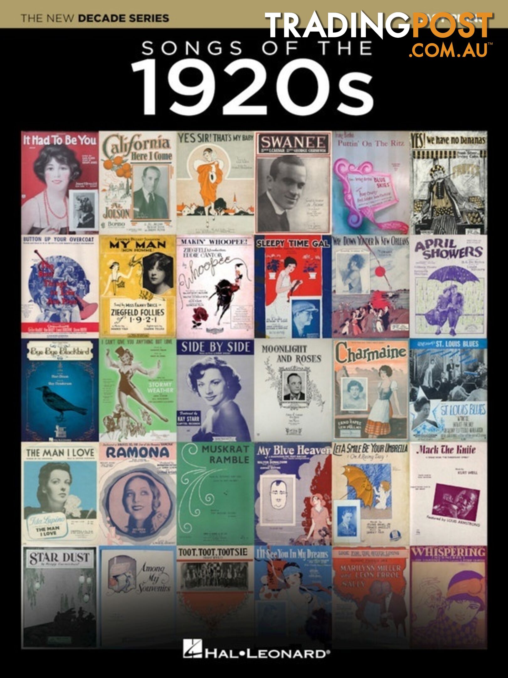 SONGS OF THE 1920S NEW DECADE SERIES EASY PIANO