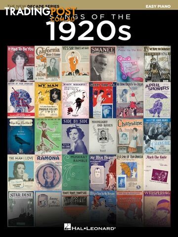 SONGS OF THE 1920S NEW DECADE SERIES EASY PIANO - photo 1 of 1