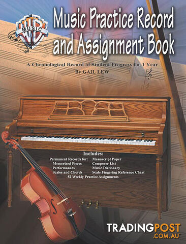 Music Practice Record and Assignment Book