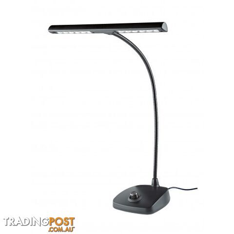 K&M LED Piano Lamp BLACK â Dimmer