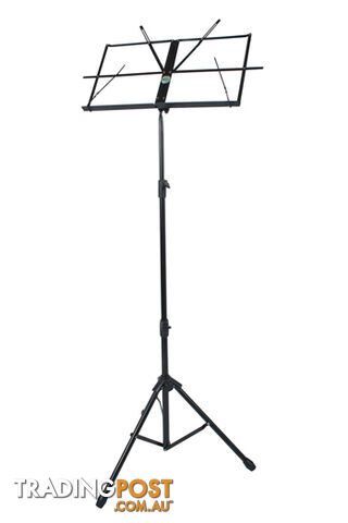 AMS MS75 Music Stand Tripod Base 28H X 50W Cm Desk W/Bag