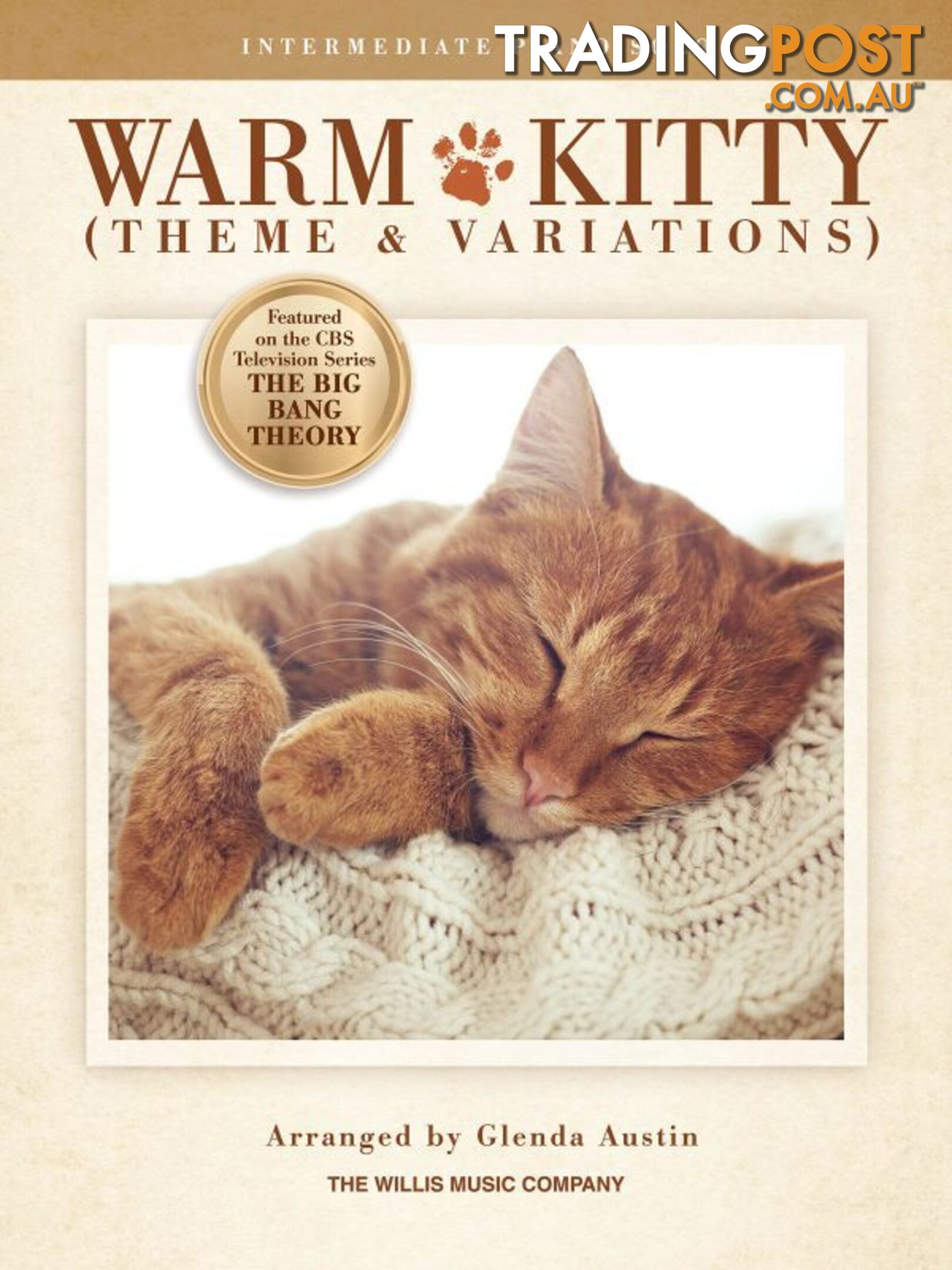 WARM KITTY (THEME AND VARIATIONS) PIANO SS