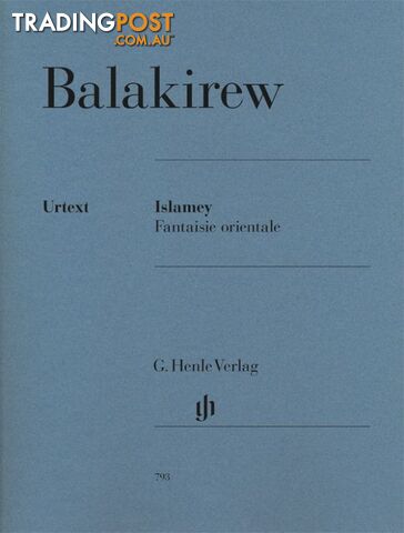 Balakirev â Islamey â Fantaisie Orientale (piano)