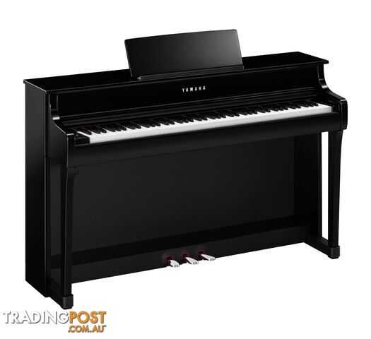 CLP835PE Yamaha Clavinova Digital Piano â Polished Ebony
