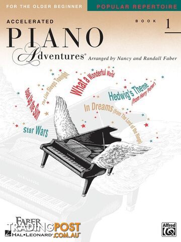 Accelerated Popular Repertoire Book 1 Piano Adventures for the Older Beginner