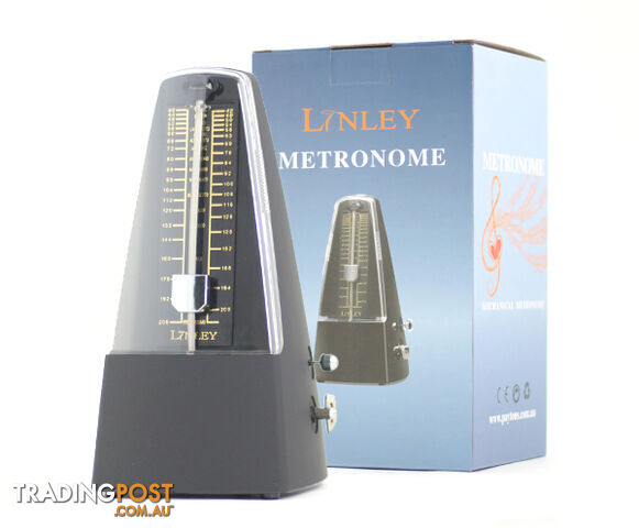 Linley Metronome Plastic with Bell Matt Black