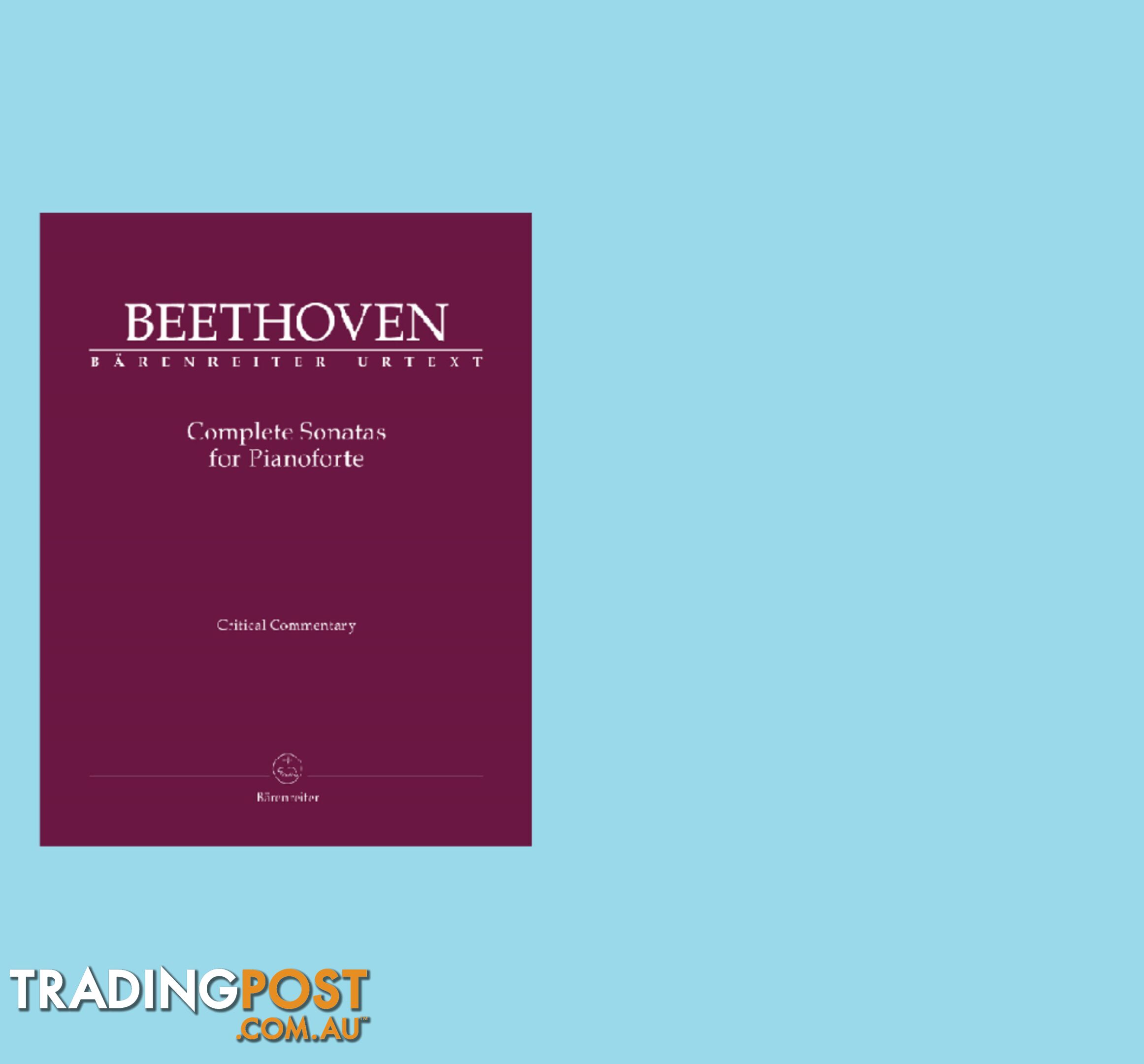 Beethoven - Complete Sonatas for Pianoforte in 3 volumes