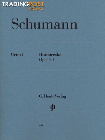 Schumann, Robert â Humoreske In B-Flat Major, Op. 20