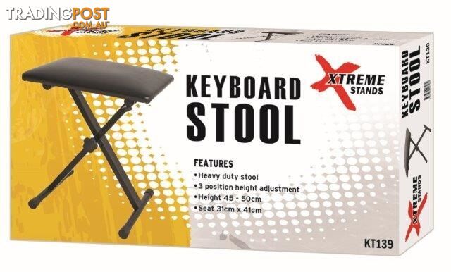  KT139 Single Braced Keyboard Stool (AMS)