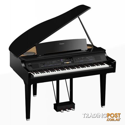 One only Yamaha Clavinova CVP809GP Grand Piano-Style Cabinet Polished Ebony...