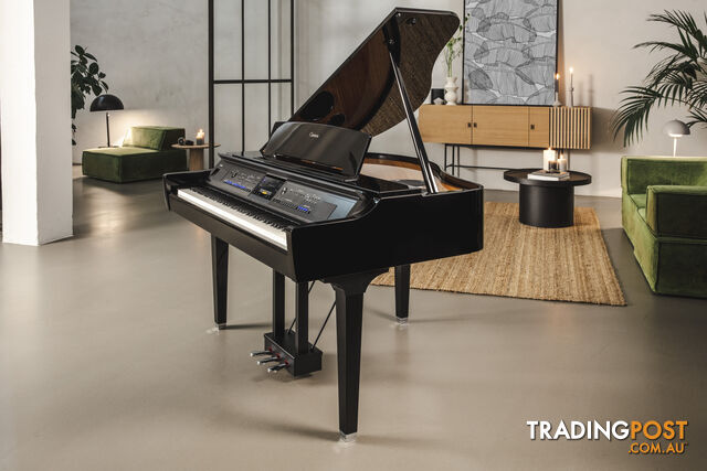 One only Yamaha Clavinova CVP809GP Grand Piano-Style Cabinet Polished Ebony Digital Piano CVP800 series - photo 3 of 6