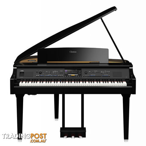 One only Yamaha Clavinova CVP809GP Grand Piano-Style Cabinet Polished Ebony Digital Piano CVP800 series - photo 2 of 6