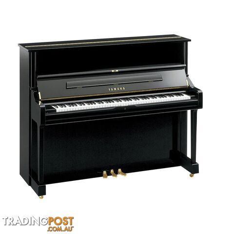 Yamaha U1 PEQ Acoustic Upright Piano Polished Ebony