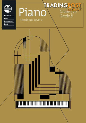 HANDBOOK LEVEL 2 GRADE 5- 8 AMEB PIANO - photo 2 of 2