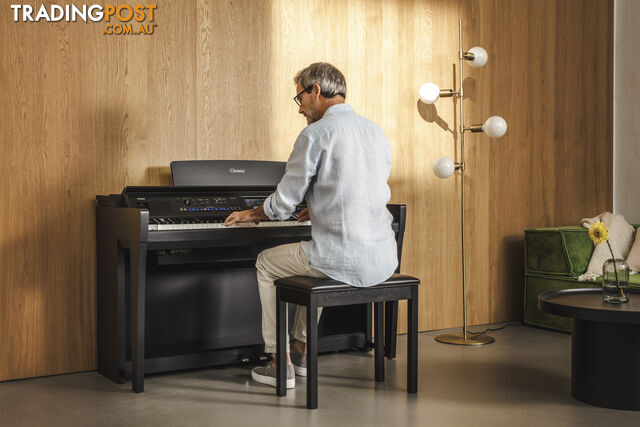 Yamaha Clavinova CVP 905B Digital Piano Black Matt with Matching Bench â CVP900 series - photo 2 of 10