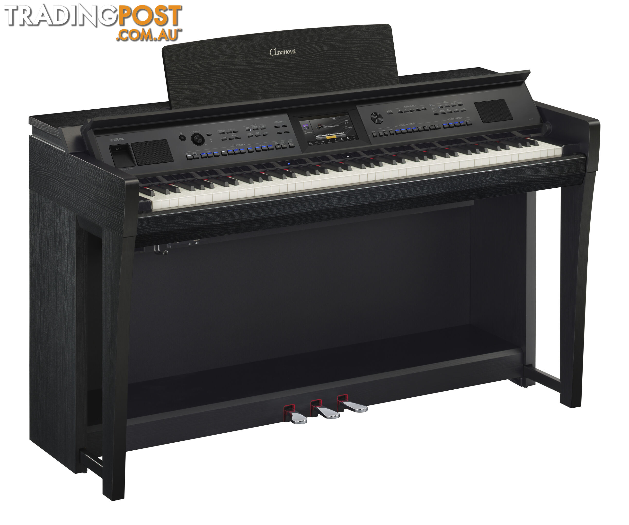 Yamaha Clavinova CVP 905B Digital Piano Black Matt with Matching Bench â CVP900 series
