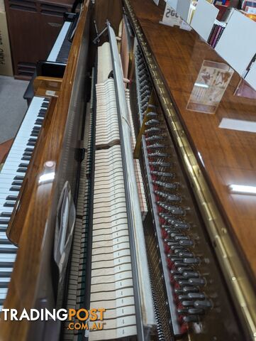 Alex Steinbach Professional,127cm Upright Piano in Walnut Polished ( 1998 Ser No #ISD00574)