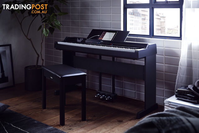 PS500 Black Yamaha Digital Piano smart piano (BUNDLE with stand and 3-pedal unit) - photo 4 of 5