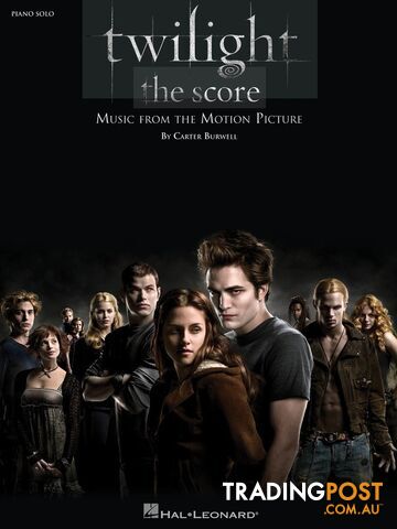 TWILIGHT MUSIC FROM MOTION PICTURE PIANO SOLO - photo 1 of 1