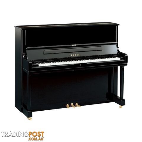 Yamaha YUS1 121cm Professional Upright Piano in Polished Ebony