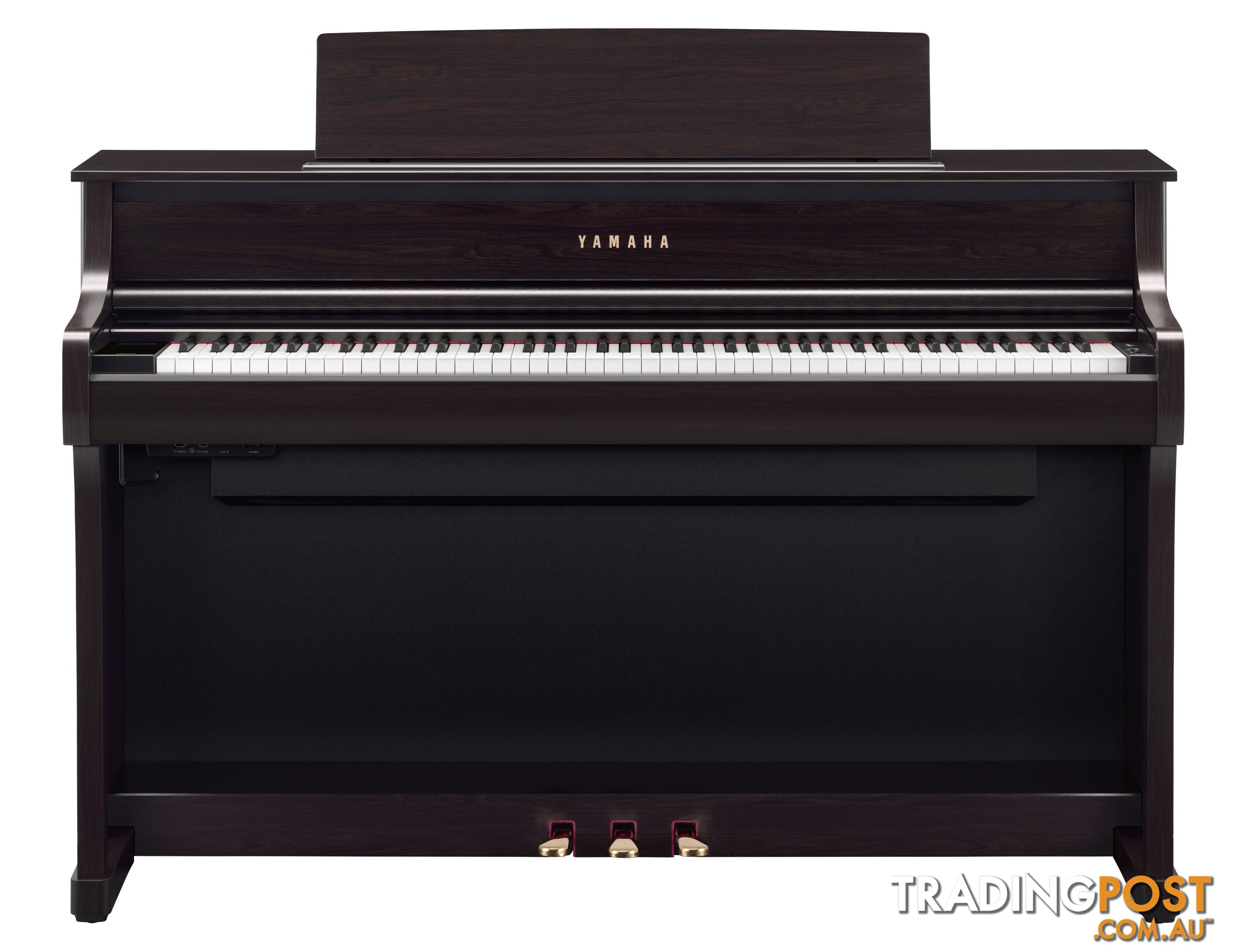 Yamaha Clavinova Digital Piano - CLP875 PE Polished Ebony with Matching Bench