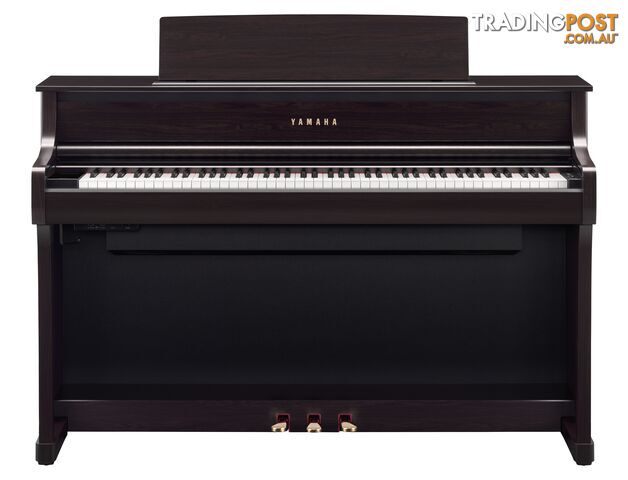 Yamaha Clavinova Digital Piano - CLP875 PE Polished Ebony with Matching Bench