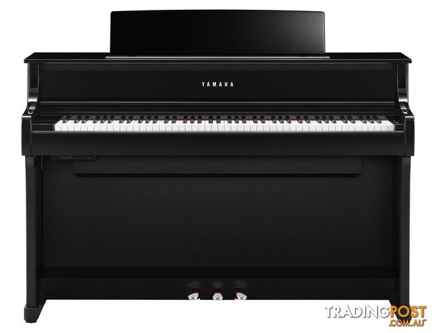 Yamaha Clavinova Digital Piano - CLP875 PE Polished Ebony with Matching Bench